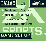 Madden '95 screenshot 5 for GameBoy